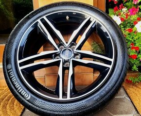 alu R18 5x112, letné pneu 245/45, Audi A5, /+ Mercedes / - 1