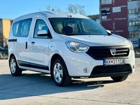 Dacia Dokker 1.6SCE 2017 Artica LPG  BRC 80.000km 1.majitel