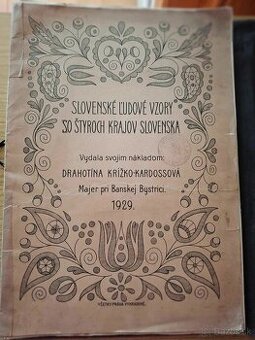 Slovenské ľudové vzory 1929