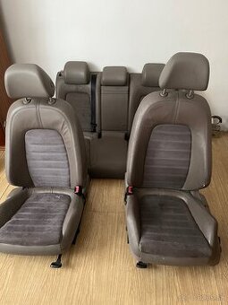 Alcantara sedačky VW Passat b6 b7