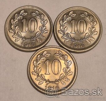 10 Halier 1916, nový znak, RL