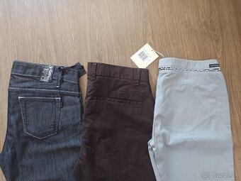 3x nohavice Guess, Vigoss, Pull&Bear