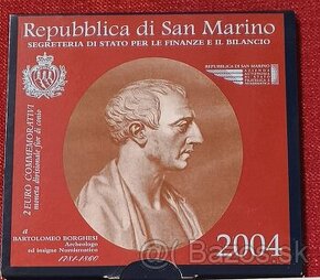 2 euro 2004 San Marino BU, Bartolomeo Borghesi