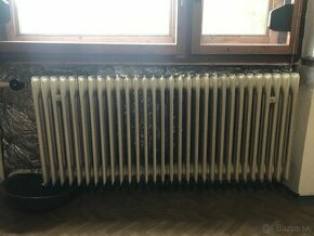 Predam plechovy rebrovy radiator