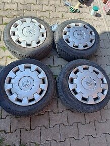 185/65 R15 zimné gumy a disky + 195/60 R15 letné gumy OPEL - 1