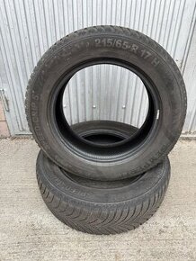 2ks Zimne pneumatiky SEMPERIT 215/65 R17