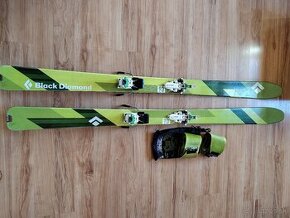 skialp lyže BLACK DIAMOND LINK 90 /176 cm + pásy K2 WAYBACK