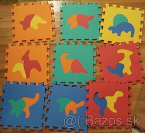 Dino penové puzzle