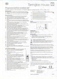 Programovatelná světelná síť Tarringto House