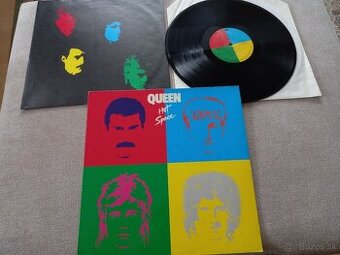 QUEEN “Hot Space “ /EMI 1982/+orig. vnut. ob/texty top st,LP