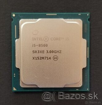 Procesor Intel Core i5-8500 FCLGA1151 Coffee Lake CPU