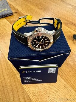 Predám Nové Breitling Avenger 43 black