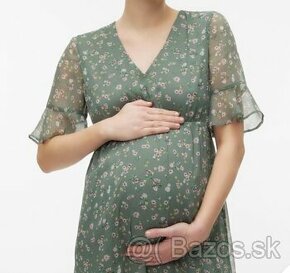 Tehotenské letné šaty Vero Moda Smilla (1x oblečené)