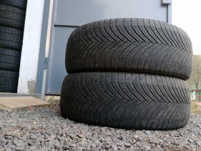 zimné pneumatiky 265/60r18- 2ks Michelin - 5.13 mm - 40€ - 1