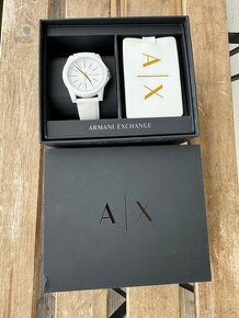 Hodinky Armani Exchange biele