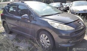 PEUGEOT 207 SW 1.4 2007 predám DVERE, MOTOR 8FS, PREVODOVKA,