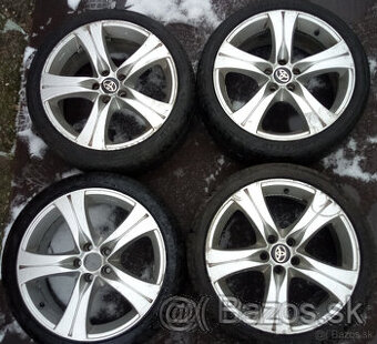 Predám alu disky R17 5x100 zn.Autec