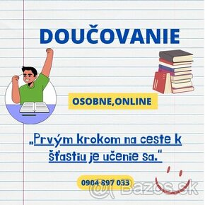 Ponúkam doučovanie