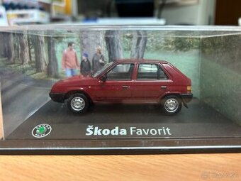 model Škoda Favorit 1:43 - 1