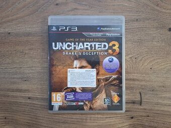 Hra na PS3 - Uncharted 3 Drake's Deception GOTY Edition CZ