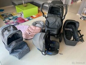 Britax ONE GO 3 - kominácia + fusak a doplnky