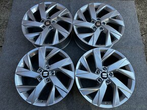 NOVE ORIGINAL VOLKSWAGEN SKODA SEAT 5X112 R18 7J ET43 - 1