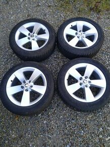 17" zimná sada alu ŠKODA,VW,SEAT,AUDI.. - 1