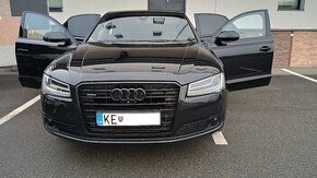 Audi A8, 1 majiteľ, nočné videnie, doťahovanie dverí.