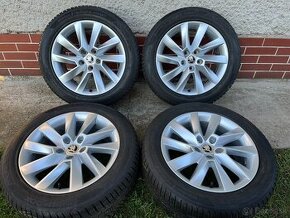 R17 zimná sada 5x112 Škoda/Seat/VW/Audi