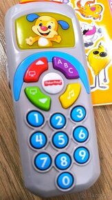 Moblilný telefón FISHER PRICE 35 piesní,farby,čísla,abeceda