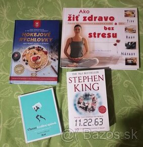 Knihy hokej jedlo spánok joga Stephen Kingsvk eng