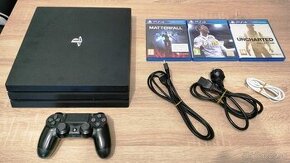 PS4 PRO 1TB + originálne hry