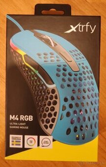 Xtrfy M4 RGB Herná Myš Modrá