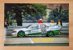 Michael Schumacher DTM 1991 velké foto 20x30 orig. autogram - 1