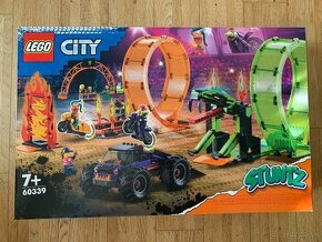 NOVÉ LEGO City 60339 STUNTZ Kaskadérska dvojitá slučka - 1