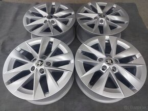 5x112R17 elektrony orig.ŠKODA OCTAVIA-SUPERB-KAROQ