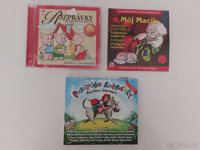 rozprávky na CD - pozitívne rozprávky, môj macík, rozprávky