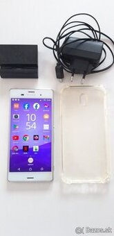 Sony Z3 vodeodolny smartfon, nabijacka, nabijaci stojan, puz