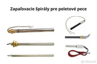 Zapaľovacie špirále (odporové zapalovače) pre peletové pece