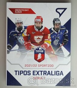 Hokejové kartičky TIPOS EXTRALIGA 2021/2022 - A L B U M