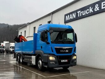 MAN TGS-440, Valník s hydraulickou rukou PALFINGER, EURO 6