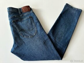 Pánske,kvalitné džínsy LEE - veľkosť 36/32