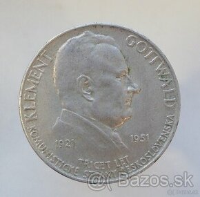 100 Kčs 1951, K. Gottwald, Československo