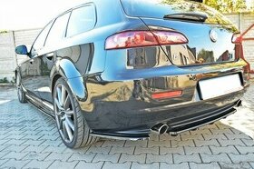 Alfa Romeo 159 - Zadný splitter - dve výfukové koncovky