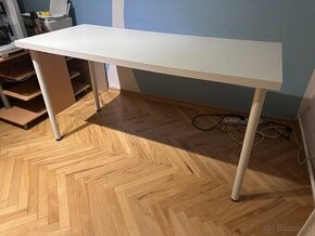 Ikea písací stôl 140x60 biely