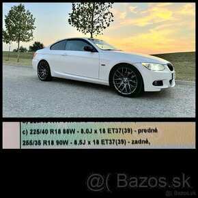 Kúpim disky R18 5x120 na BMW E92