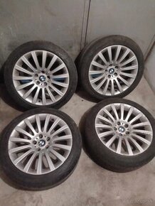 4ks alu disky orig. BMW 5x120 R19 pneu 244/45 r19