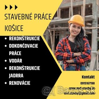 Stavebné a dokončovacie práce - Šikovný vodár