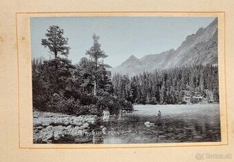 Tatry - 2 kabinetky z prelomu storočia (okolo 1900) - 1