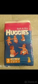 Plienky Huggies Soft&Dry